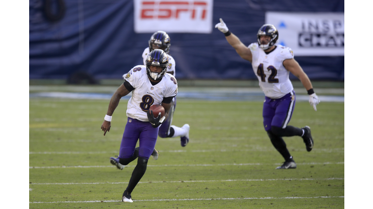 Wild Card Round - Baltimore Ravens v Tennessee Titans