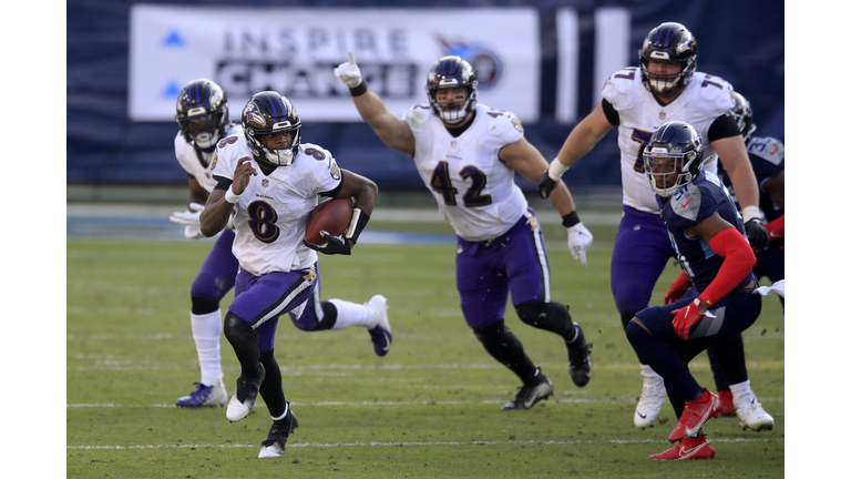 Wild Card Round - Baltimore Ravens v Tennessee Titans
