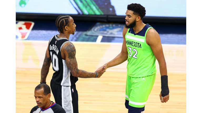 San Antonio Spurs v Minnesota Timberwolves