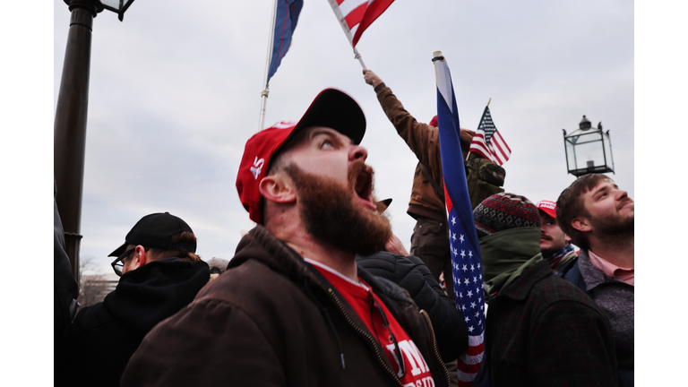 Trump Supporters Hold "Stop The Steal" Rally In DC Amid Ratification Of Presidential Election