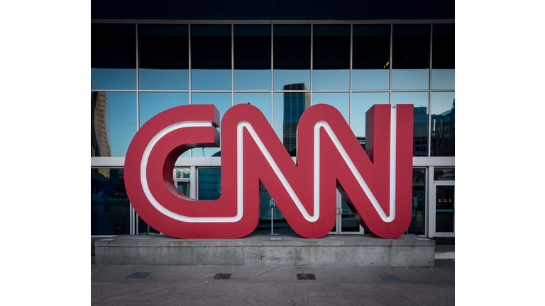 CNN Logo at Headquarters