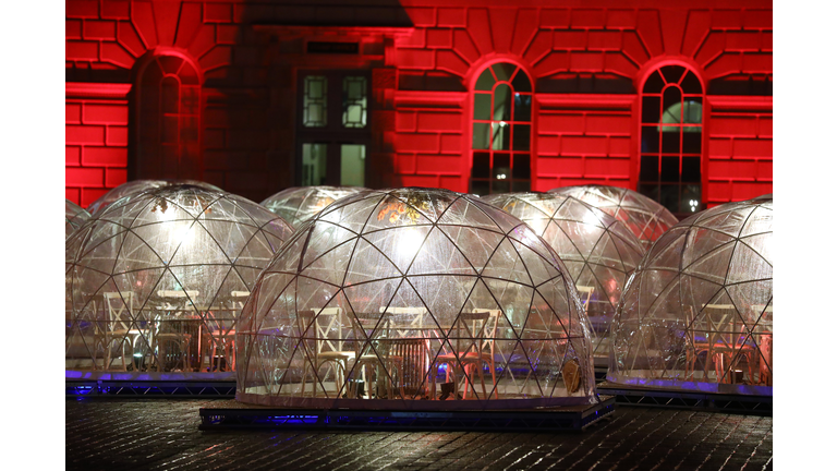 Somerset House Christmas Tree Decorating - Photocall