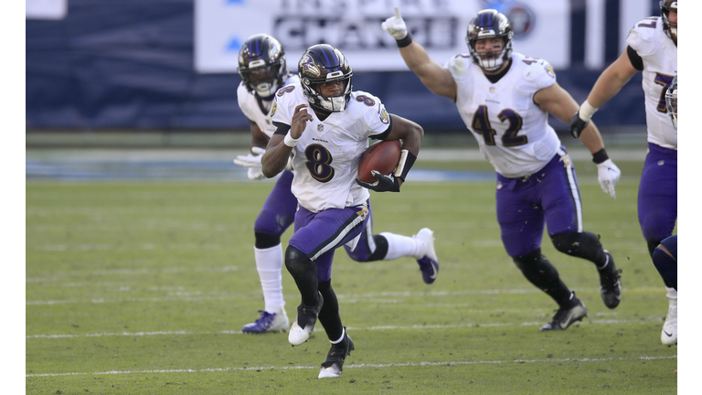 Wild Card Round - Baltimore Ravens v Tennessee Titans