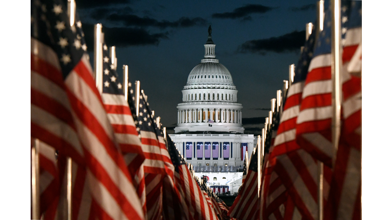 Heavily Guarded Nation's Capital Hosts Presidential Inauguration