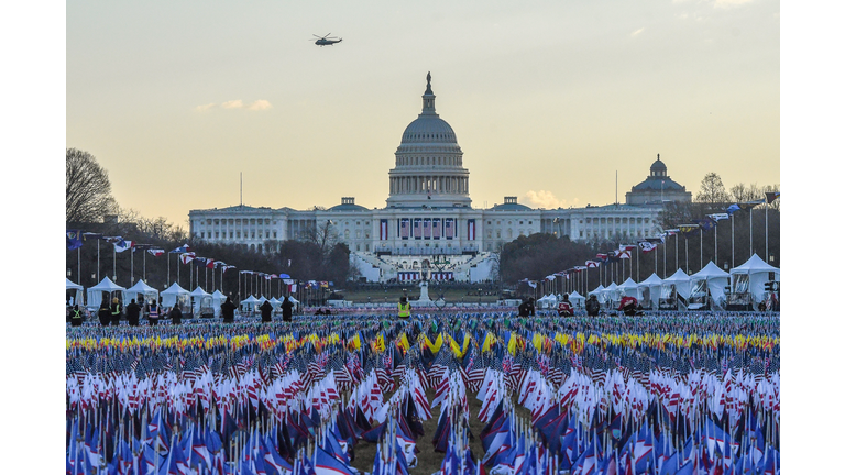 Heavily Guarded Nation's Capital Hosts Presidential Inauguration