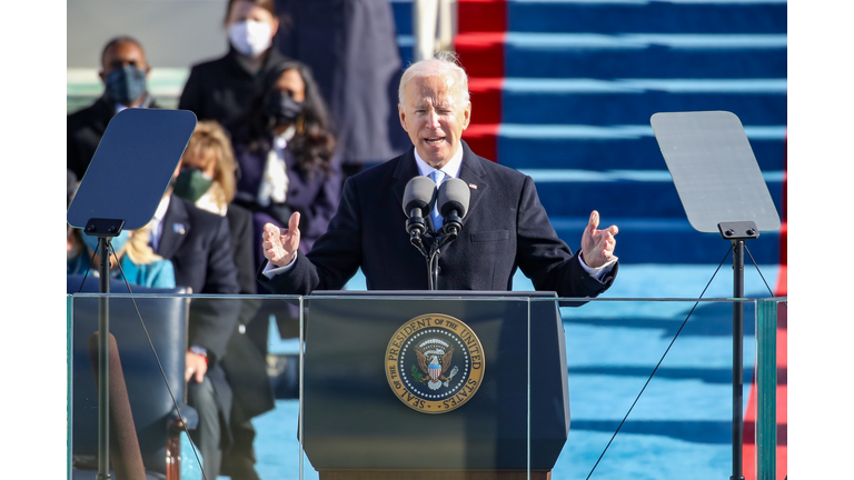 Joe Biden Sworn In As 46th President Of The United States At U.S. Capitol Inauguration Ceremony