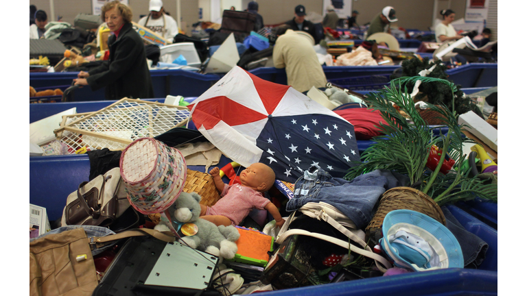 Low-Income Shoppers Crowd Thrift Stores On Black Friday