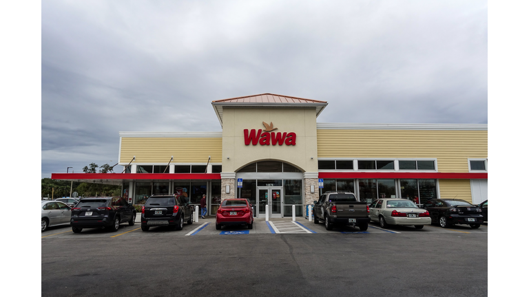 The Wawa gas station, fast food restaurant, and convenience store.