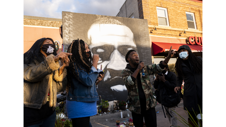 Minneapolis Residents Mark Birthday Of George Floyd