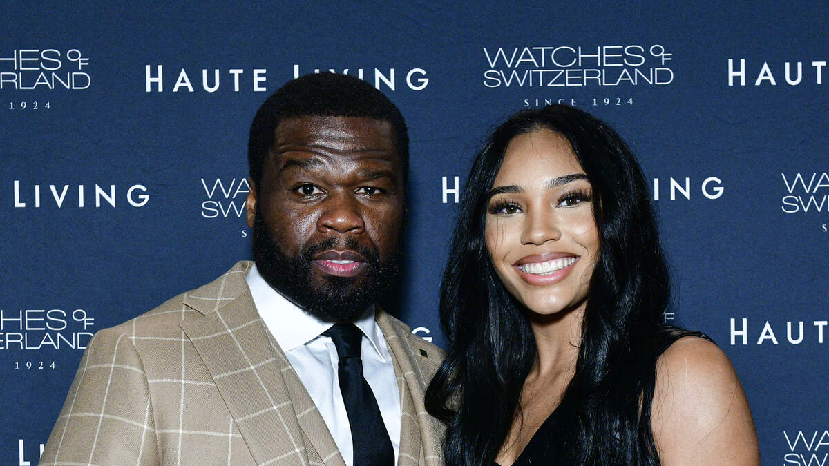 50 Cent celebrated V-Day with girlfriend Jamira Haines