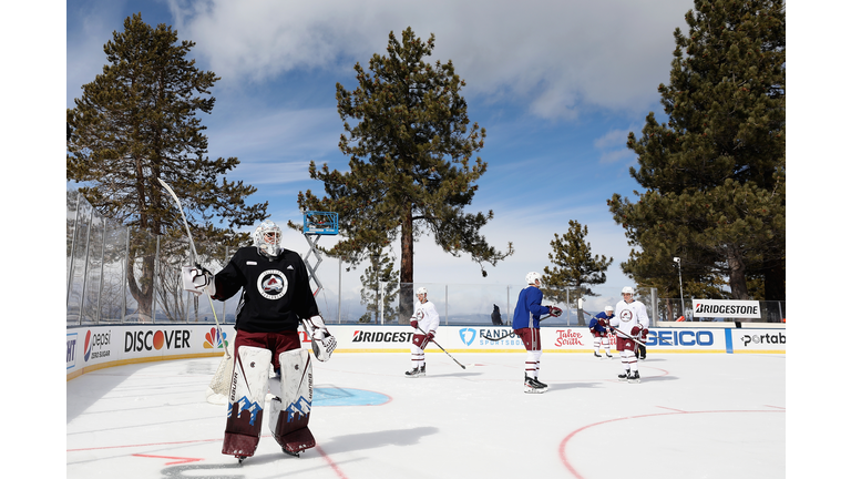 NHL Outdoors At Lake Tahoe - Practice Sessions