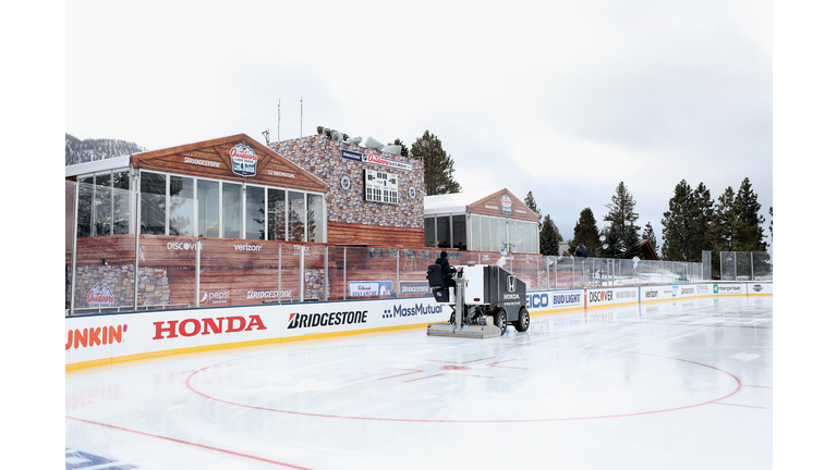 NHL Outdoors At Lake Tahoe - Practice Sessions