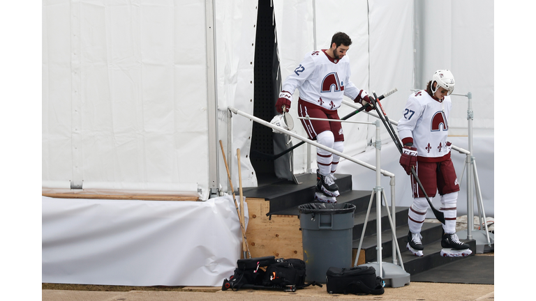 NHL Outdoors At Lake Tahoe - Practice Sessions
