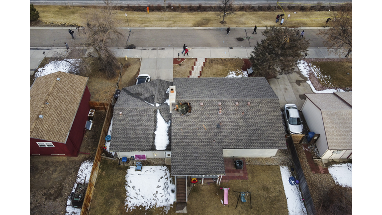 Boeing 777 Drops Debris Onto Denver Neighborhood After Engine Explosion