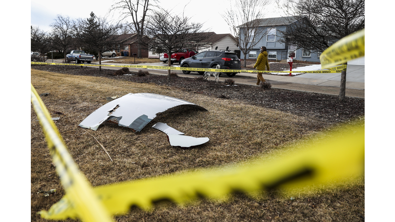 Boeing 777 Drops Debris Onto Denver Neighborhood After Engine Explosion