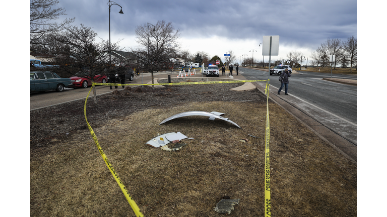 Boeing 777 Drops Debris Onto Denver Neighborhood After Engine Explosion