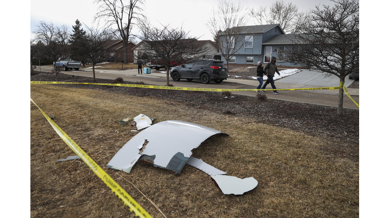 Boeing 777 Drops Debris Onto Denver Neighborhood After Engine Explosion