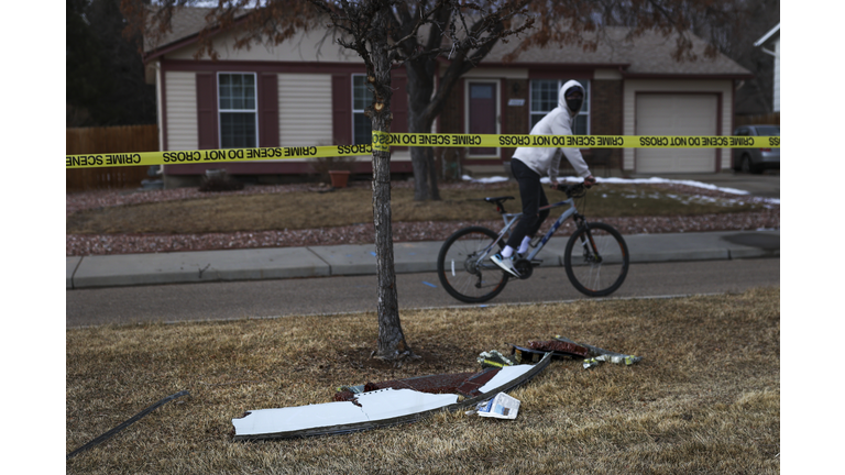 Boeing 777 Drops Debris Onto Denver Neighborhood After Engine Explosion