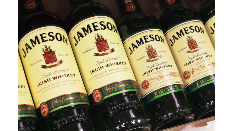 Various bottle of Jameson Irish Whiskey