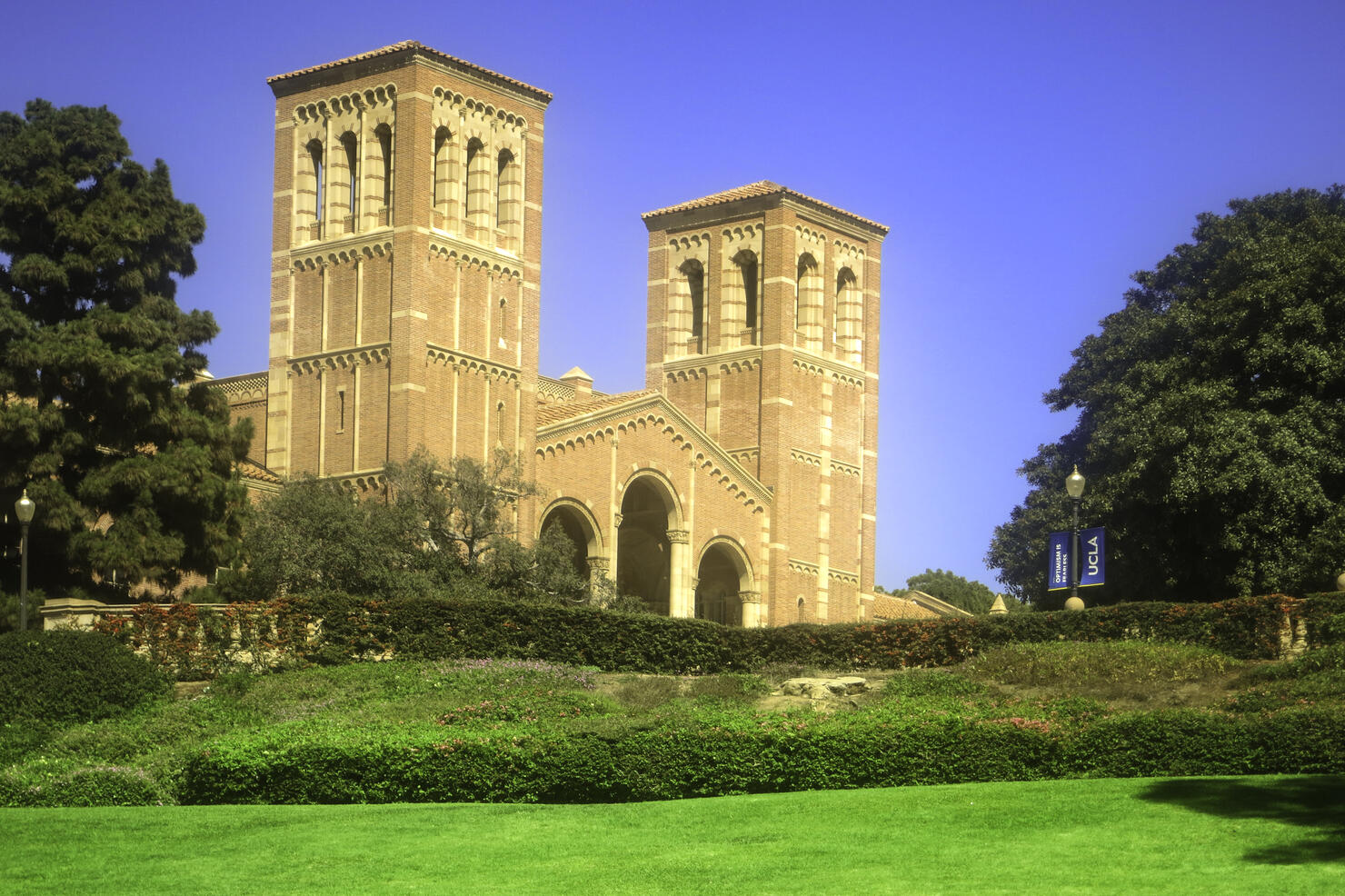 UCLA Campus with Royce Hall