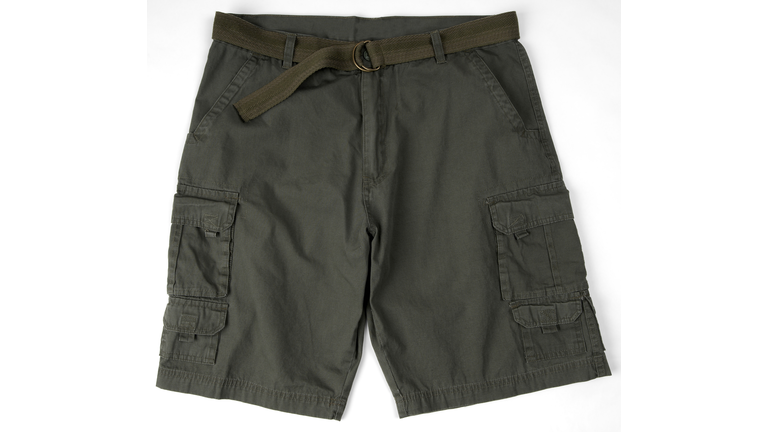 These are cargo shorts. But all men, everywhere, knows this and recognizes this fashion do as the male version of yoga pants.