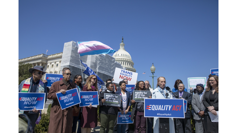 Lawmakers And Advocates Hold Press Conference To Discuss The Equality Act