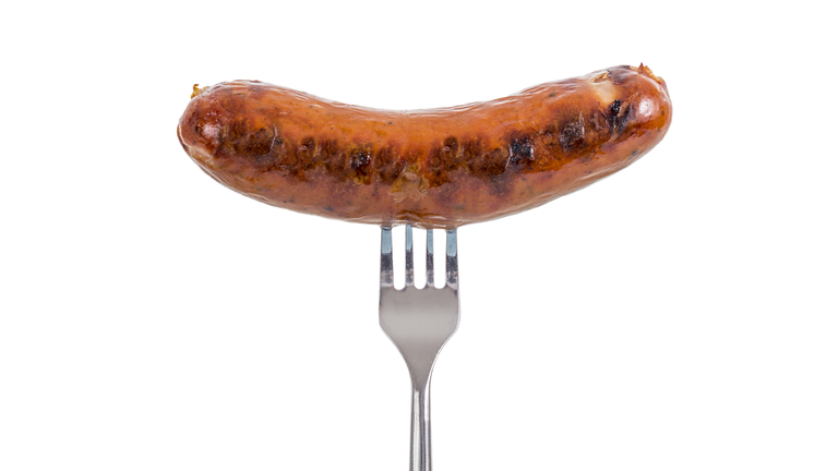 Sausage on a Fork