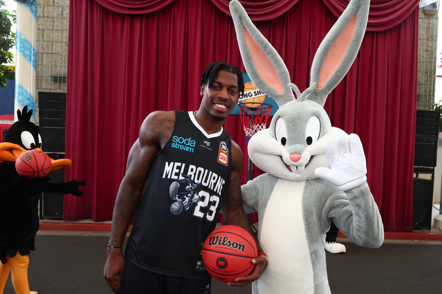 NBL Looney Tunes Jersey Launch