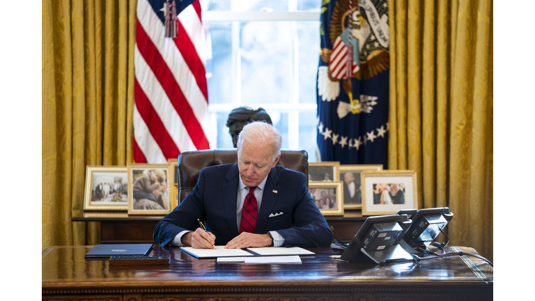 President Biden Signs a bill...does he know which one?  