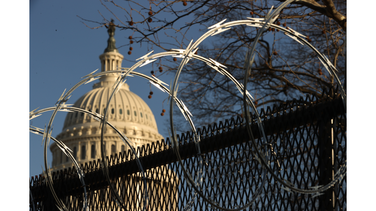 Washington, DC Prepares For Potential Unrest Ahead Of Presidential Inauguration