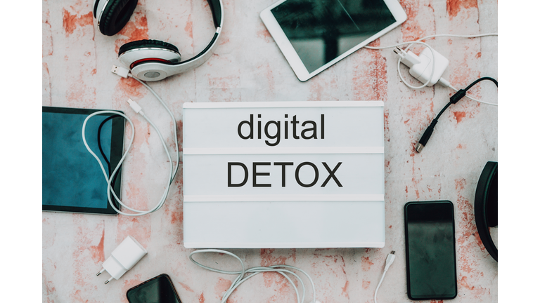 digital detox concept