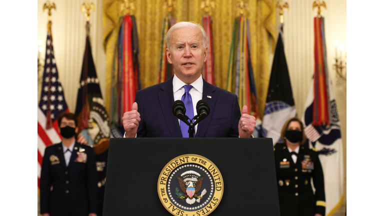 President Biden Delivers Remarks For International Women's Day