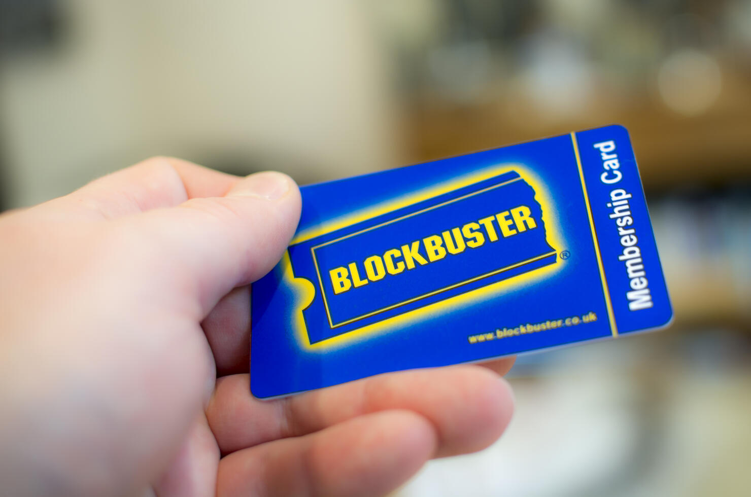 Blockbuster Card