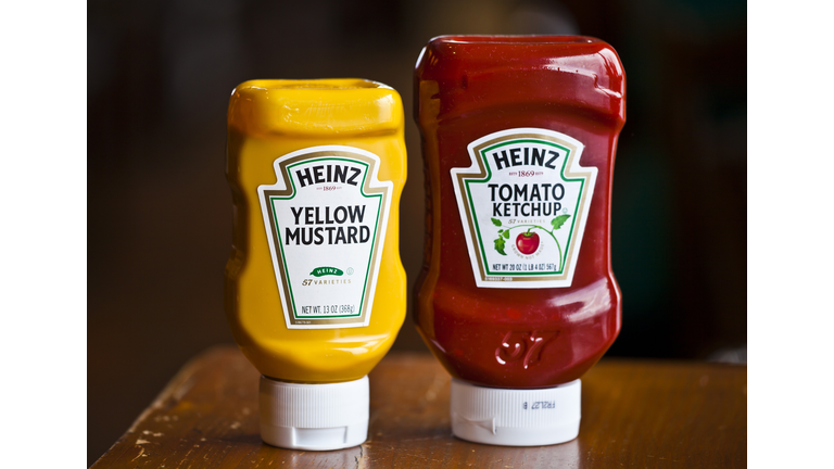 Heinz Ketchup and Mustard