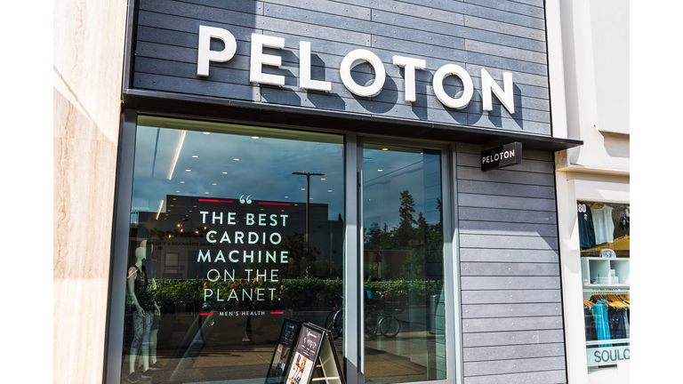 Peloton store exterior view