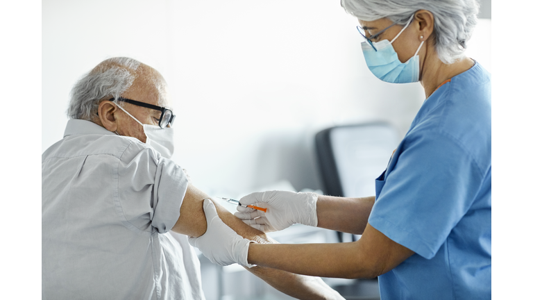 Spain's Seniors Receive First Batch Of Covid-19 Vaccines