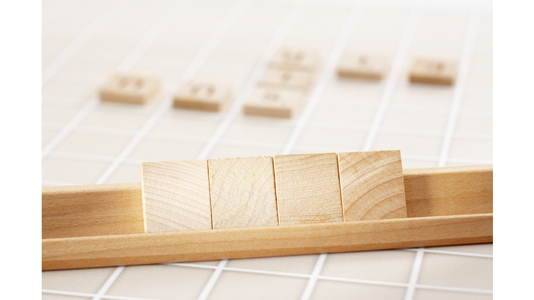 Empty Scrabble Blocks