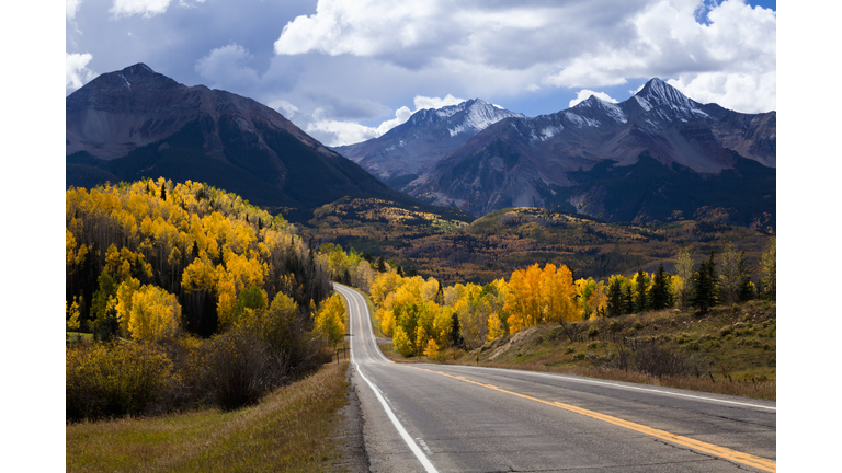 San Juan Mountains in fall