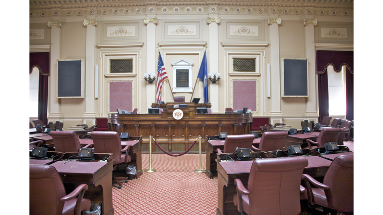 Senate Chamber, 190406, Virginia Capitol, Richmond, VA, U.S.A.