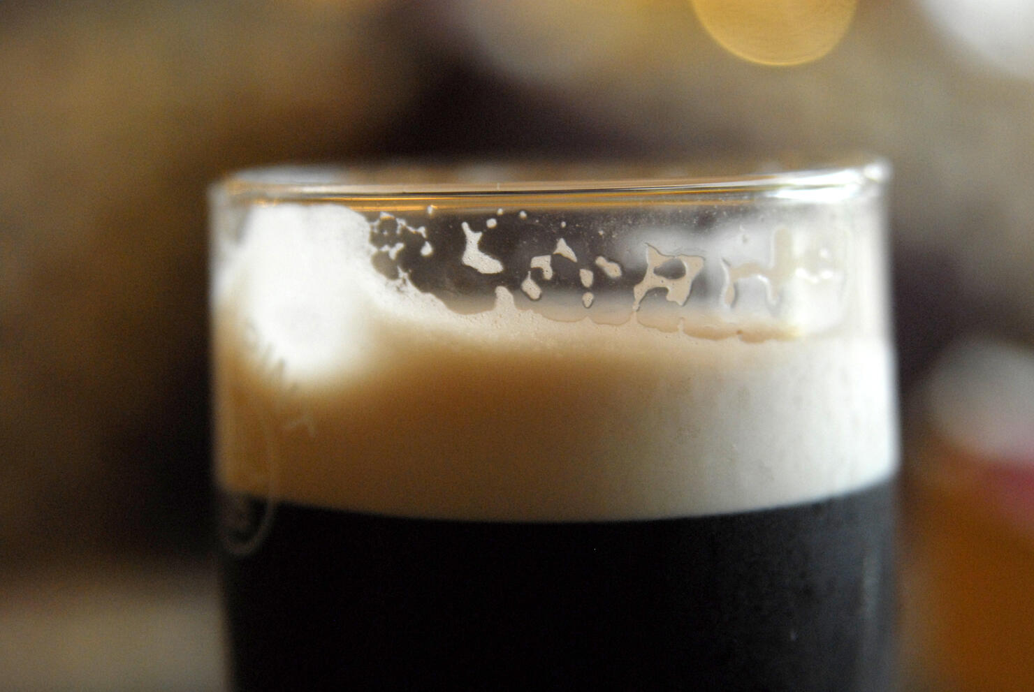 Irish Guinness, in bar