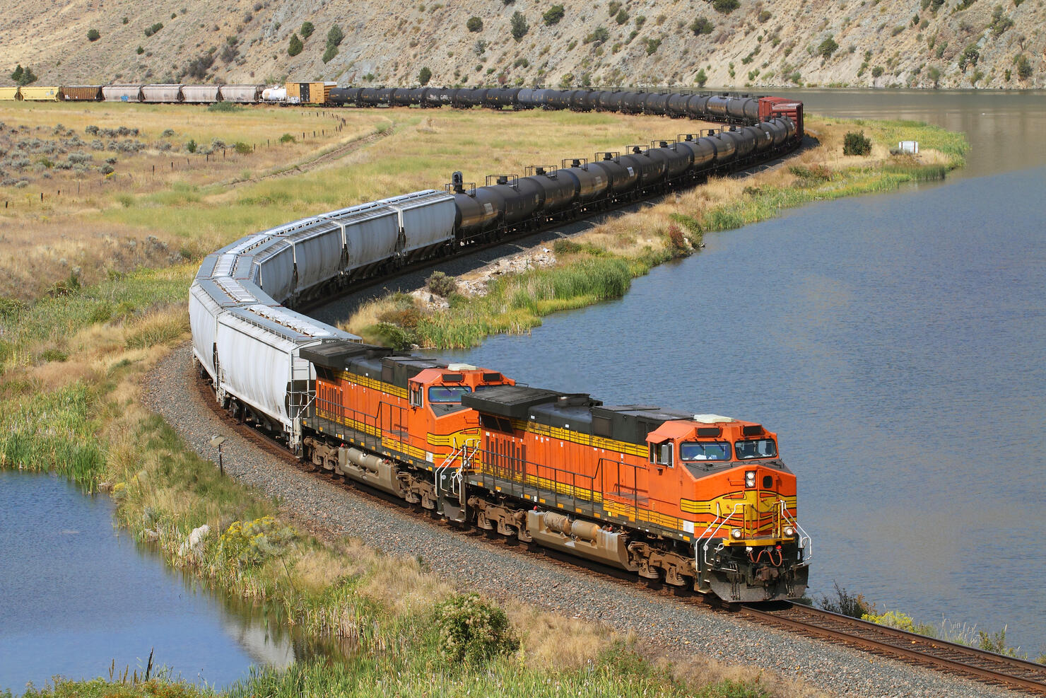 Snaking the Missouri River