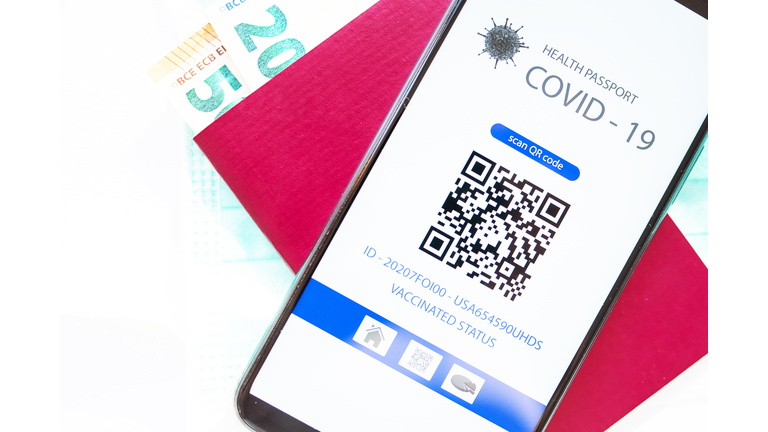 QR code for verification of immunization after vaccination with covid vaccine - 19