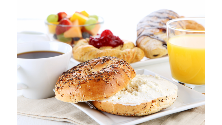 breakfast table