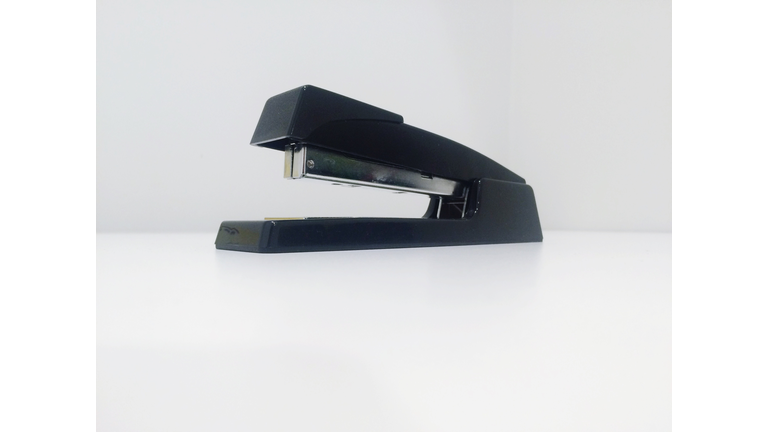 Close-Up Of Stapler On Table