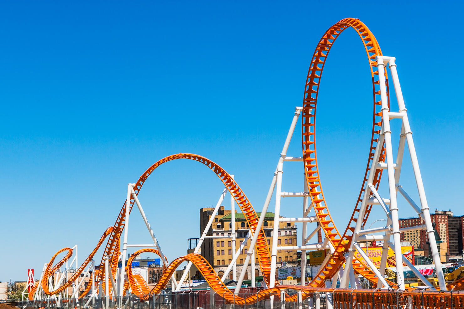 roller coaster, Coney Island