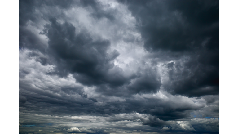 Dark rain clouds