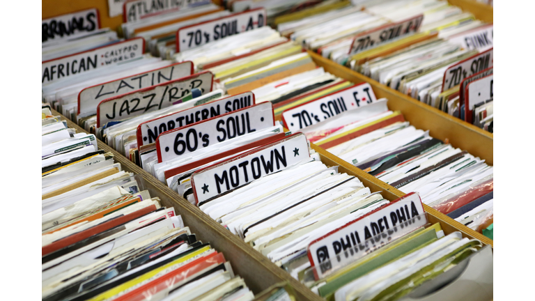 Motown, latin and jazz records