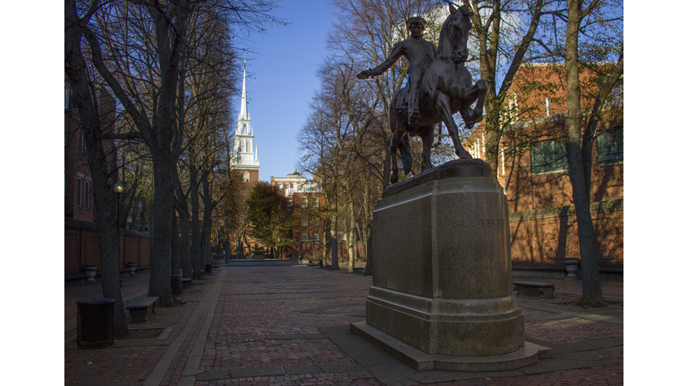 Paul Revere Mall, Boston, USA