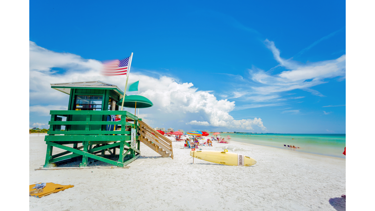 Siesta Key beach at Sarasota, Florida, USA