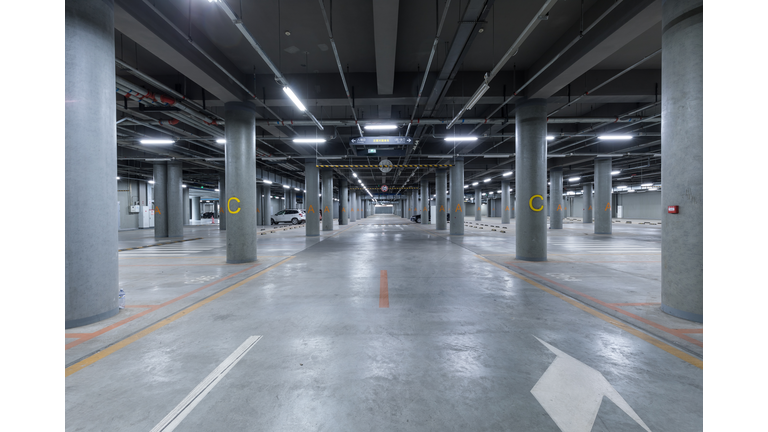 empty Parking garage